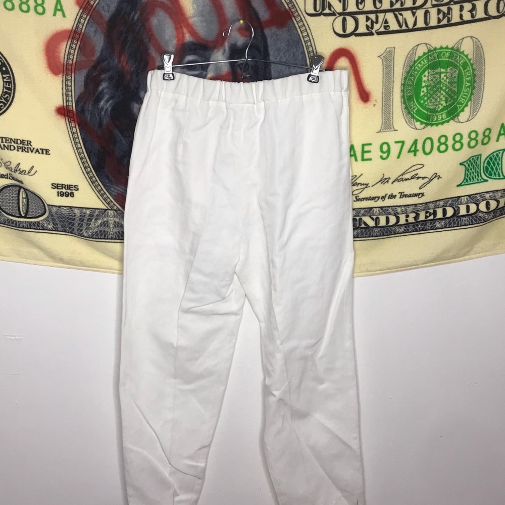 Baggy Straight Leg Cropped A line Pant